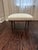 Crate & Barrel Cavett Wood Accent Chair & Ottoman — Excellent Condition For Sale - Image 9 of 15