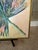 Palm Beach Palm Frond, Canvas Art - Designed by Cheryl P. Kohloff Color Palette: Greens, Blues, Turquoise, Iridescent...