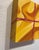 Abstract Gold Package by Sarah van der Helm | Oil on Cradled Panel Abstract depiction of a wrapped gift. For Sale - Image 3 of 4