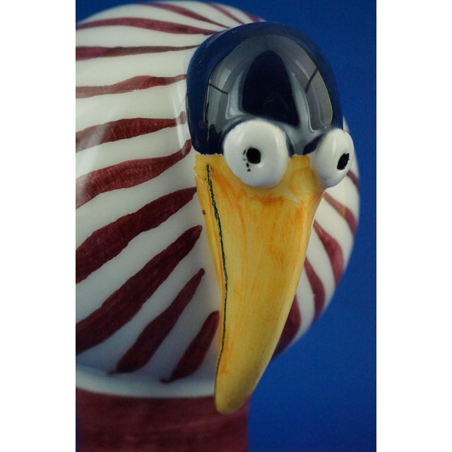 Art Deco Ceramic Pelicans or Toucans, 20th Century, Set of 2 For Sale - Image 14 of 18