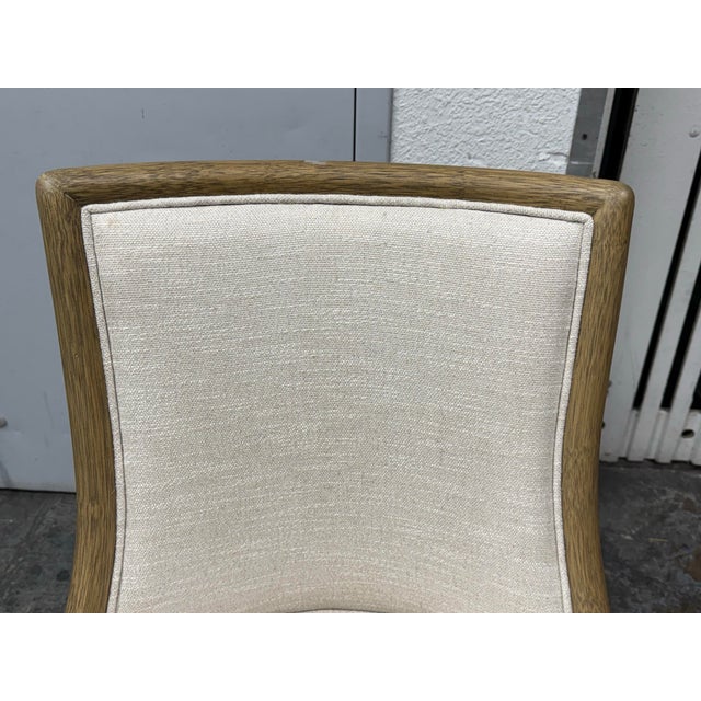 Wood Laura Kilar for McGuire Passage Cane Back Side Chair For Sale - Image 7 of 12