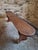 French Cherry Wood Bench, 1930s For Sale - Image 10 of 14
