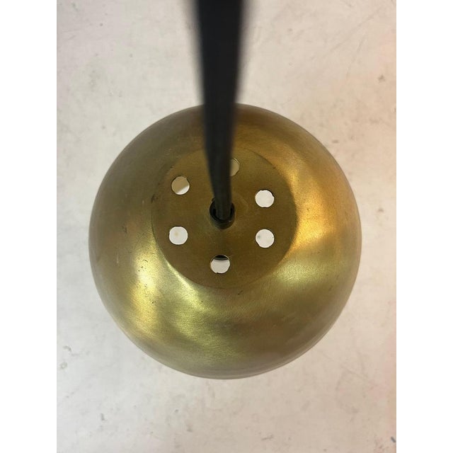 Hanging Lamp in Brass, Denmark For Sale - Image 9 of 10
