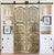 Mid-Century Modern Vintage Hand-Carved Floral Double Door – Reclaimed Wooden Barn Door Statement Piece 77.75 For Sale - Image 3 of 5
