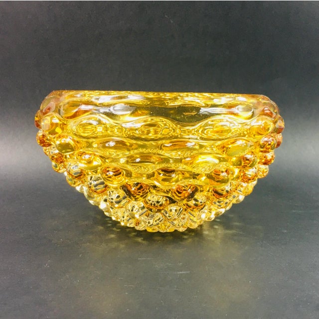 Vintage Murano Glass Lenti Bowl by Ercole Barovier for Barovier & Toso, 1940s For Sale - Image 4 of 11