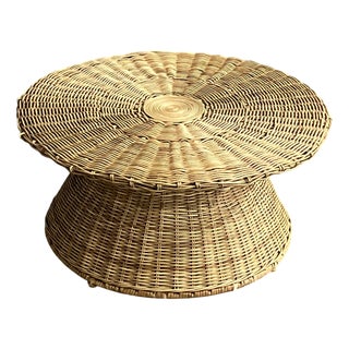 Rattan Coffee Table from Hkliving, 2010s For Sale