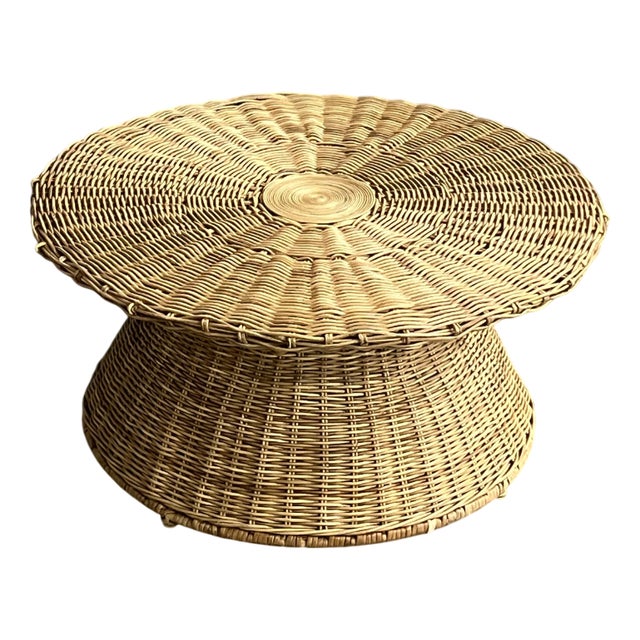 Rattan Coffee Table from Hkliving, 2010s For Sale