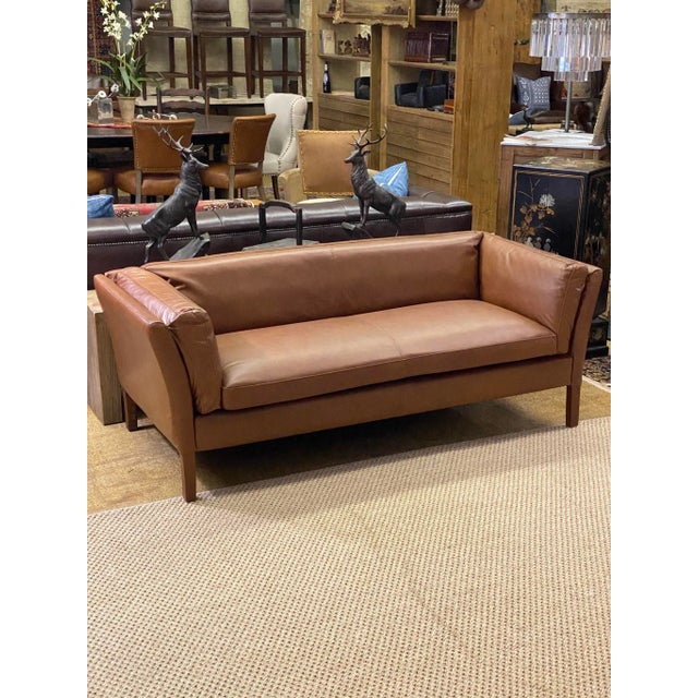 Timothy Oulton Rider Leather Modern 3 Seat Sofa For Sale - Image 13 of 13