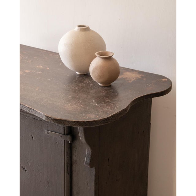 Antique Spanish Dark Patina Sideboard, 1800s For Sale - Image 6 of 12