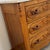 19th-Century American Victorian Burl Walnut & Tiger Oak Marble Top Chest of Drawers For Sale - Image 4 of 10