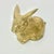 Mid-Century Hollywood Regency Boho Chic Brass Bunny Figurine. For Sale - Image 6 of 13