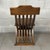 Antique Italian Folding Chairs in Carved Wood, 20th Century, Set of 2 For Sale - Image 6 of 11