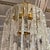 Metal 1970s Mid-Century Modern Murano Glass Chandelier For Sale - Image 7 of 12