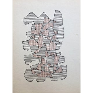 1989 William Glen Davis Abstract Drawing For Sale