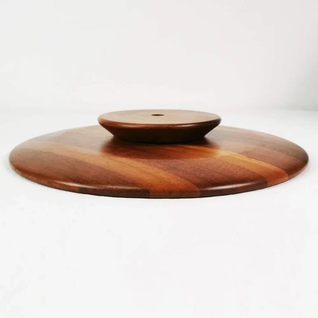1970s Large Teak Platter, Norway, 1970s For Sale - Image 5 of 7