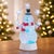 Kenneth Ludwig Chicago LED Snowman Snow Globe 9.5"H For Sale - Image 4 of 4