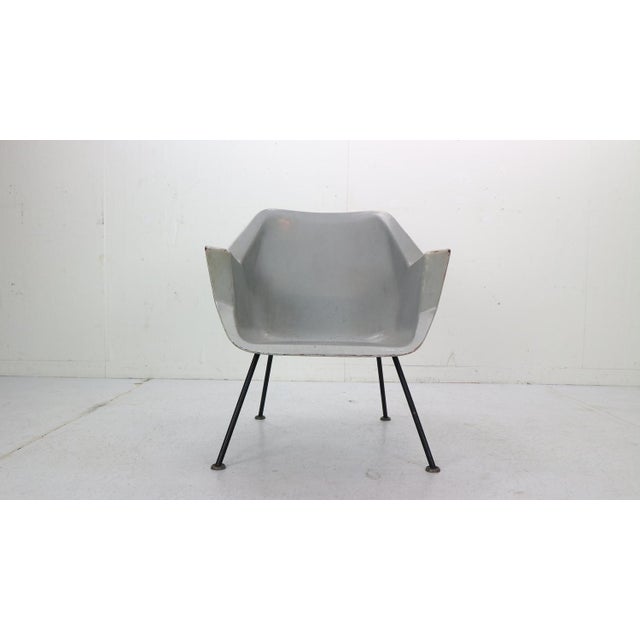 Minimalistic Dutch pride design- no. 416 model lounge/ armchair designed by Wim Rietveld (son of Gerrit Thomas Rietveld)...