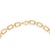 Gold Vermeil .925 Sterling Silver 1/4 Cttw Diamond Bold Octagonal Link Necklace For Sale In New York - Image 6 of 6