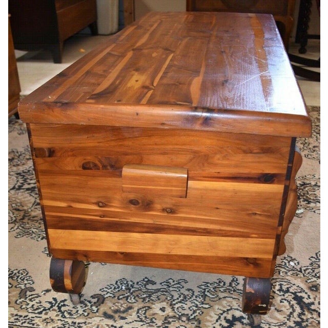 Early 20th Century Antique Lane Solid Red Cedar Chest Chairish
