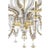 Murano Glass Chandelier with Gold Accents and Leaves by Simoeng, in Exhibition Piece conditions. Designed from 2000 Up to...