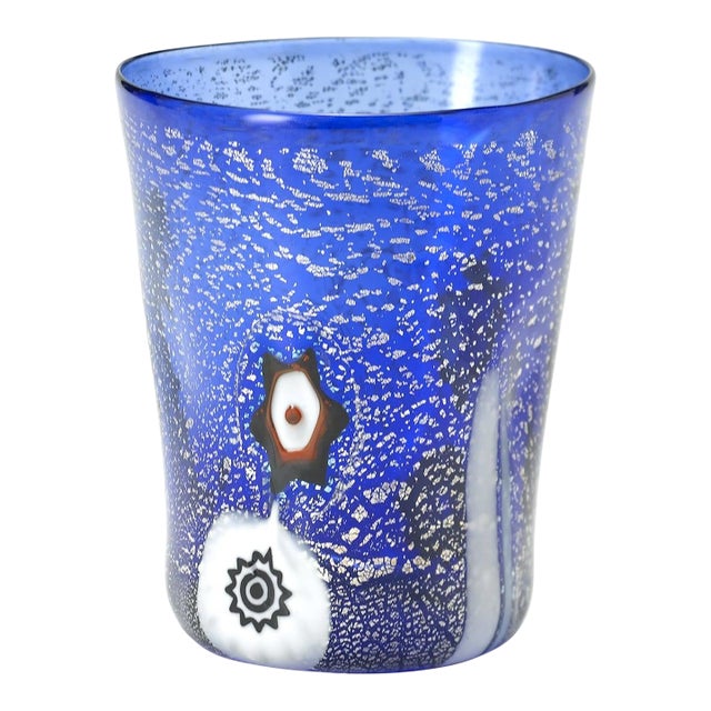 Bicchieri di Murano Tumblers (Set of 2) - Blue For Sale