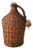 Vintage Wine Balloon with Raffia Basket, Italy, 1950s For Sale