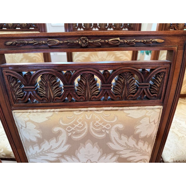 Henredon Grand Provenance Neoclassical Dining Chairs - Set of 8 For Sale - Image 10 of 10