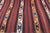 Antique Caucasian Handwoven Kazak Kilim Rug -5' 10'' X 7' 5'' For Sale In Tampa - Image 6 of 14