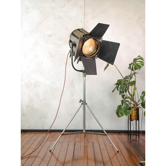 Vintage 2KW Film Spotlight Floor Lamp, 1970s For Sale - Image 6 of 18