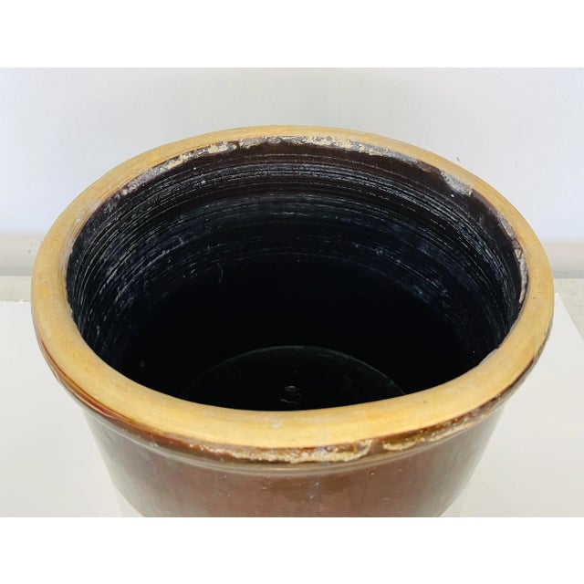 Mid 19th Century Antique Stoneware 5 Gallon Crock For Sale - Image 5 of 5