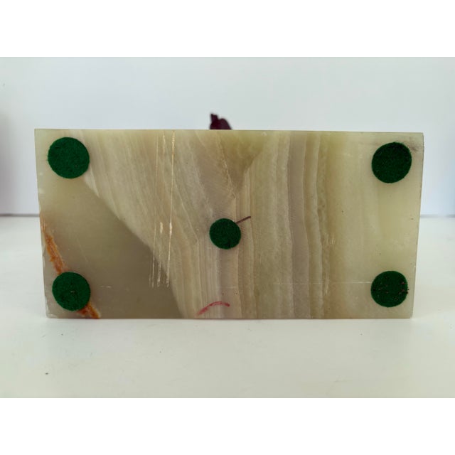 1900 - 1909 Gabriele Parente “La Tamborella” Bronze Sculpture on Onyx Base, 1907 For Sale - Image 5 of 9