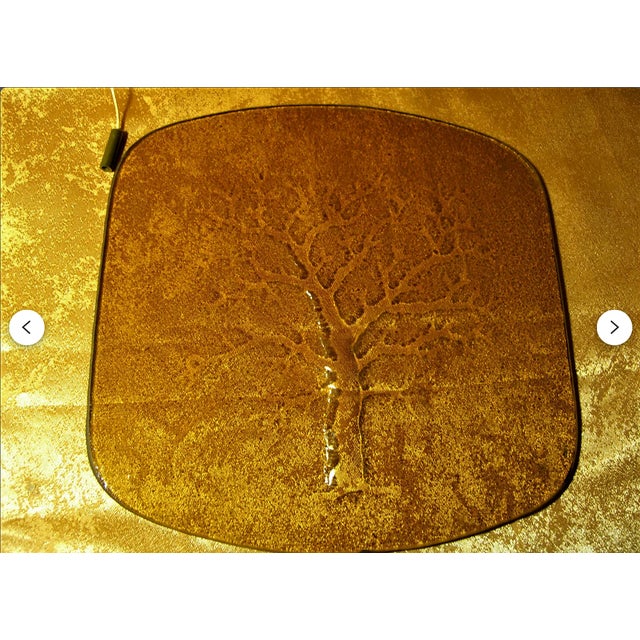 Metal Mid-Century Modern Art Deco Brass, Wood and Glass Sconces from Fischer Leuchten, 1970s, Set of 2 For Sale - Image 7 of 10