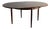 j.l. Møller Rosewood Dining Table Oval Expanding Wooden Furniture Mid-Century Modern Denmark 1960s For Sale