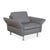 Modern Leather Elena Armchair with Manual Function from Koinor For Sale - Image 3 of 17