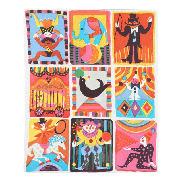 Nine Circus Scenes, Judith Bledsoe For Sale