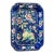 Antique Chinese Chinoiserie Cobalt Blue Enamel Catchall Dish For Sale