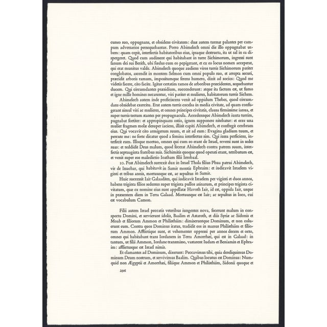 1967 Salvador Dalí Biblia Sacra "Ego Sum Dominus Deus Tuus" (I Am the Lord Your God) For Sale In New York - Image 6 of 11