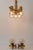 - set includes a mid-century chandelier and 2 wall lamps - designed by hans-agne jakobsson for markaryd - made in sweden...