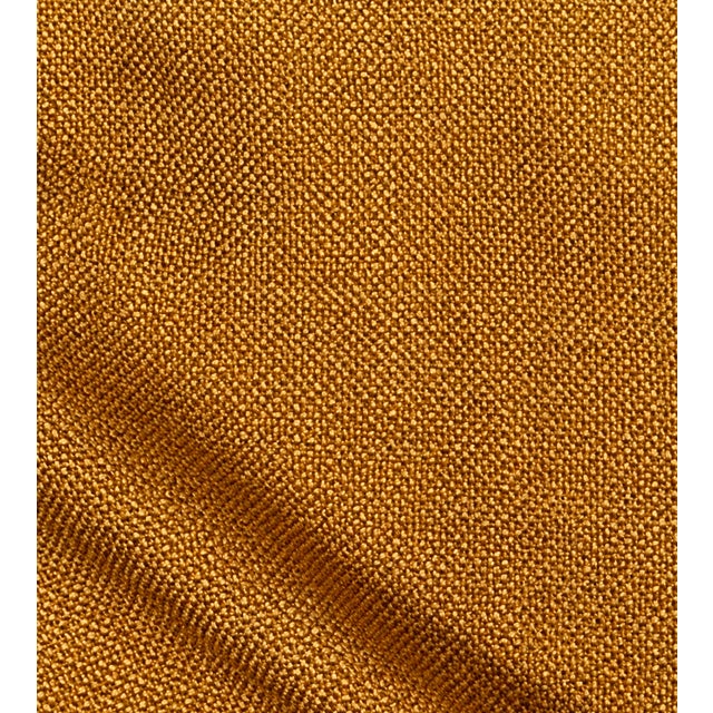 Modern Holly Hunt "Southern Charm" Fields of Gold Textured Cotton Blend Tweed Fabric- 5 Yards For Sale - Image 3 of 3