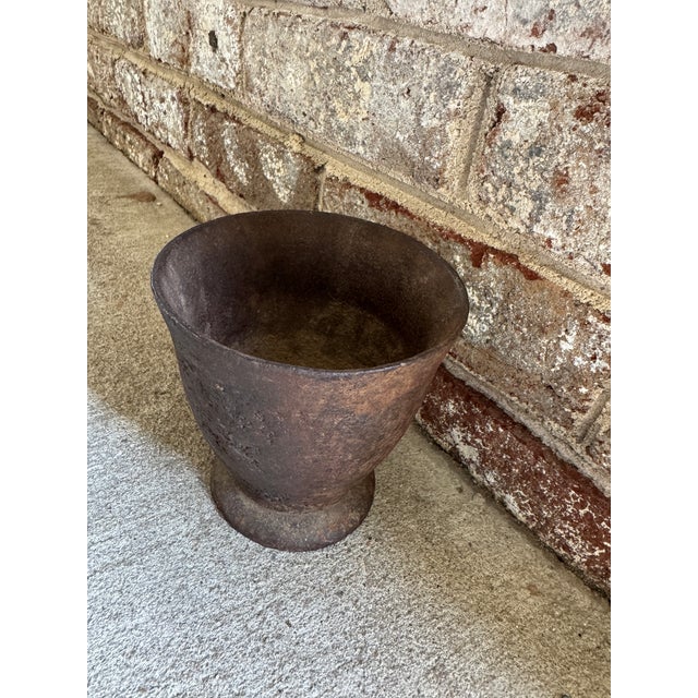 Late 19th Century Iron Apothecary Mortar For Sale In New York - Image 6 of 11