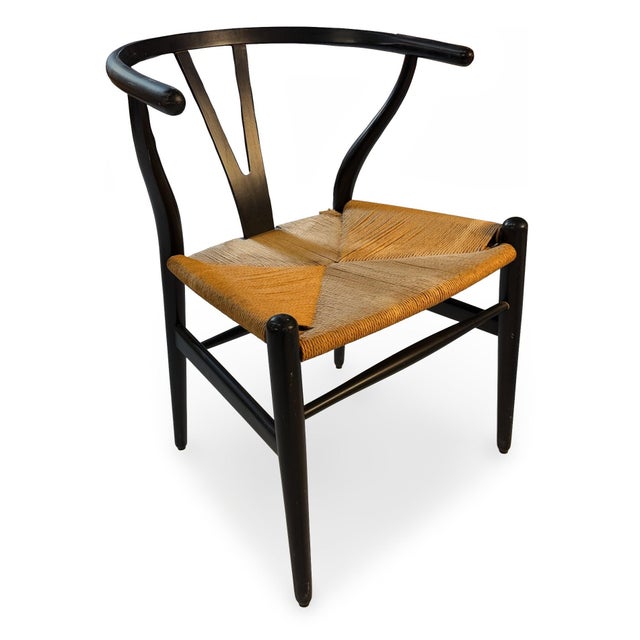 1960s Set of Four Wishbone Dining Chairs, Attributed to Hans Wegner for Carl Hansen & Søn For Sale - Image 5 of 18