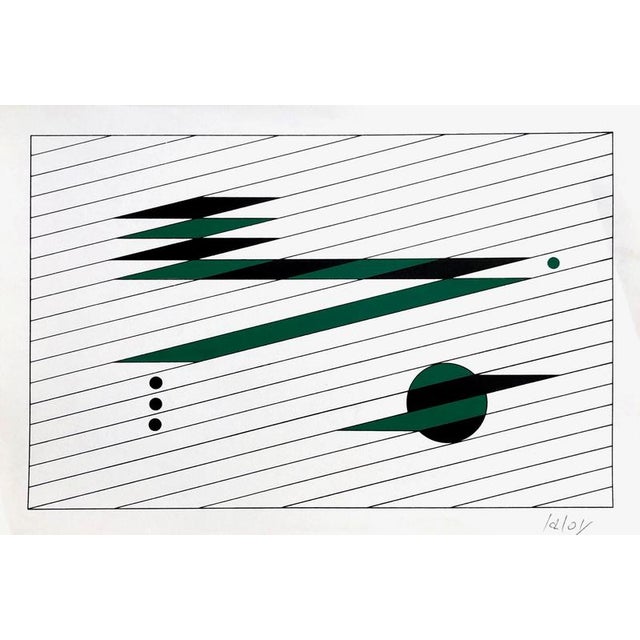 1960s Yves Laloy, Untitled, 1966, Paper For Sale - Image 5 of 5