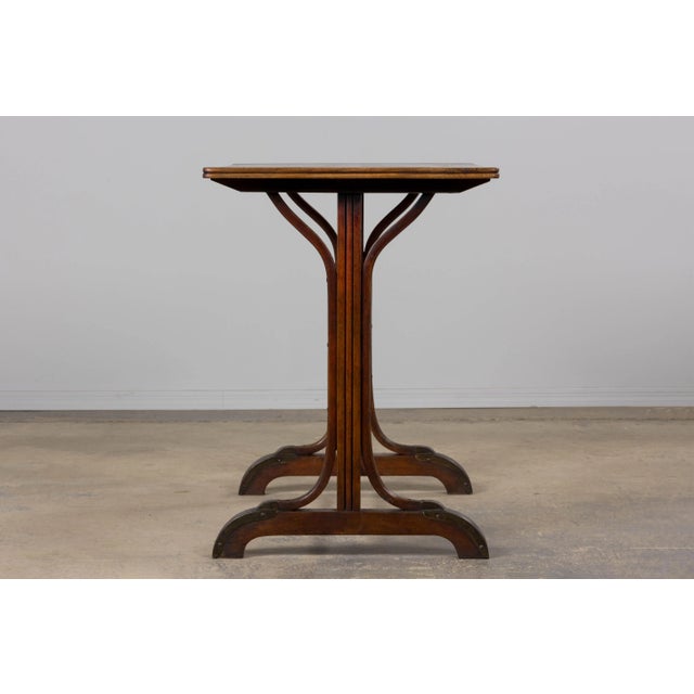 French Thonet Style Bentwood Bistro Table For Sale - Image 12 of 18