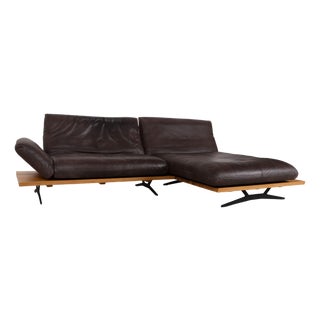 Marylin Leather Corner Sofa from Koinor For Sale