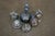 6 Brass Bells Japanese Suzu Temple Indian Hanuman Monkey Elephant Claw For Sale - Image 9 of 13