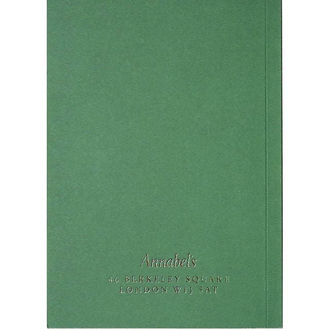 2010s Annabel's London Rule Book W/ Members' Box 2018 For Sale - Image 5 of 15