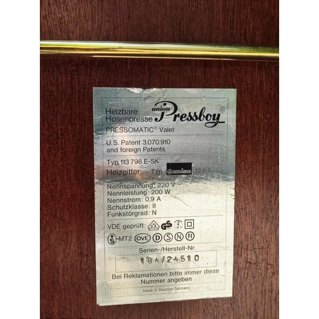 Vatel Butler Coat Rack, 1970s For Sale - Image 11 of 16