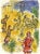 Title:Banquet at the palace of Menelaus Artist: Marc Chagall Medium: Lithograph Marks: Not signed not numbered Printed:...