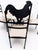 1980s 1980s Iron Farmhouse Animal Silhouette Dining Chairs, Set of 4 For Sale - Image 5 of 12