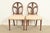Romweber Antique French Regency Louis XVI Carved Mahogany Side Chairs or Dining Chairs, Pair For Sale - Image 14 of 14